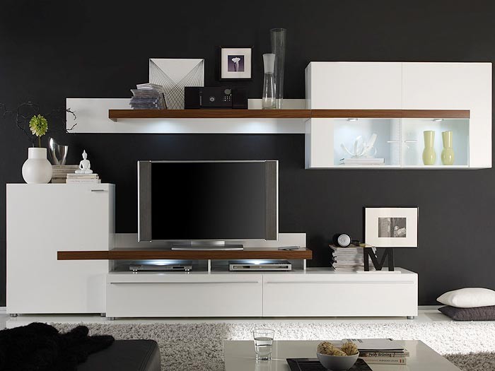 Wohnwand schrank angebote auf waterige Wohnzimmerschrank schwarz
