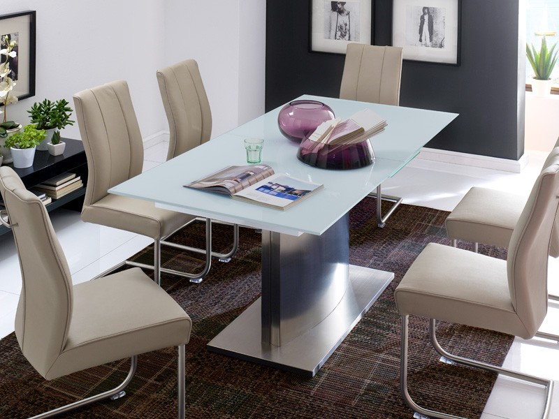 Esstisch ausziehbar glas weiss: couchtische weià hochglanz mit ...