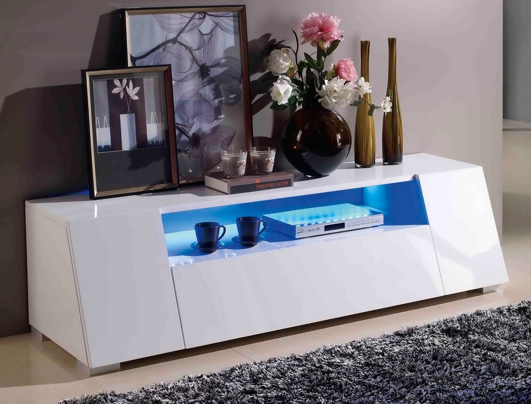 Lowboard Lain 160x52x50 cm Hochglanz weiß LED Beleuchtung Sideboard Wohnzimme -> Lowboard Weiß Mit Beleuchtung Lowboard Lain 160x52x50 cm Hochglanz weiß LED Beleuchtung Sideboard Wohnzimme -> Lowboard Weiß Mit Beleuchtung