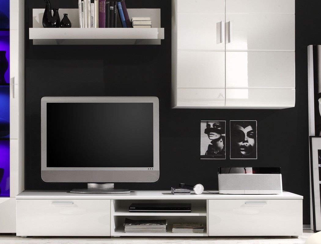 Schrankwand wohnzimmer weis ~ brimob.com for .
