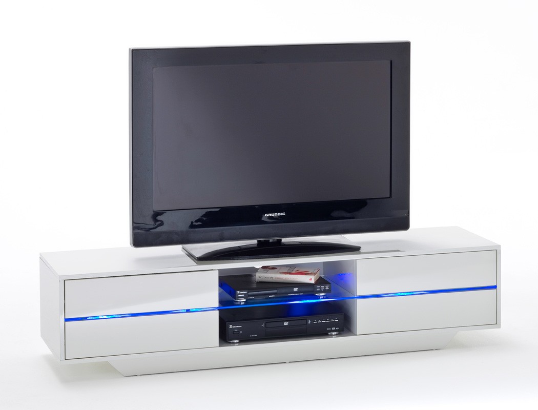 Lowboard 160x36x40 cm weiß TVBoard TVMöbel TVSchrank # Tv Schrank Led Lowboard 160x36x40 cm weiß TVBoard TVMöbel TVSchrank # Tv Schrank Led