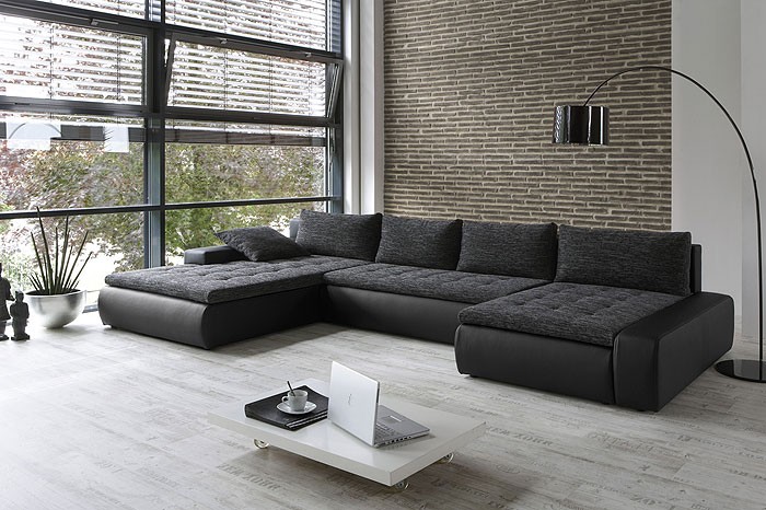 wohnzimmer couch grau: anthrazit schwarz, Sofa Couch Wohnzimmer Sofa & Couch Wohnlandschaften wohnzimmer couch grau: anthrazit schwarz, Sofa Couch Wohnzimmer Sofa & Couch Wohnlandschaften