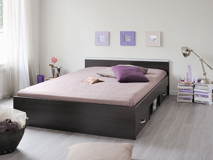 Jugendbett leader 5.1, 140x200cm, bett mit 2 bettkasten ... Schlafzimmer betten mit bettkasten