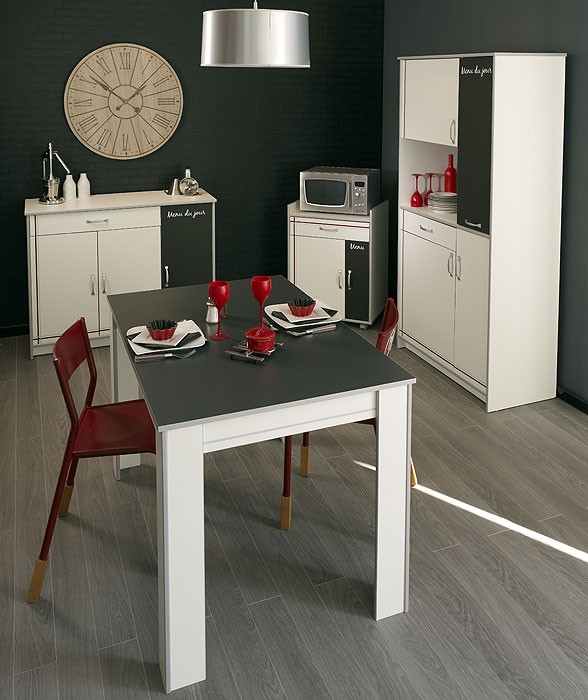 Küchenmöbel komplett cosina 9, 4 teilig weiÃ, schrank anrichte ...