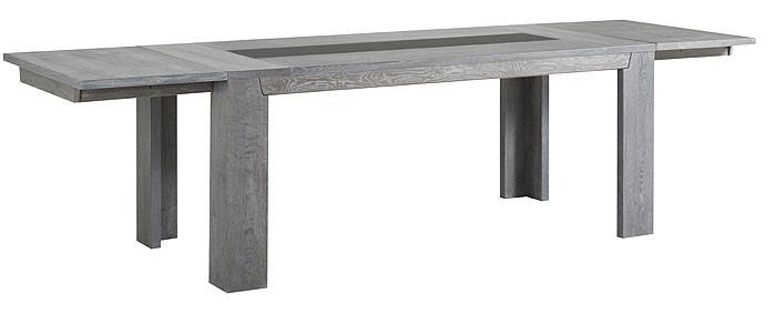 Esstisch Holztisch Heros 190(244/298)x78x90cm Eiche grau Esszimmer ... Esstisch Holztisch Heros 190(244/298)x78x90cm Eiche grau Esszimmer ...