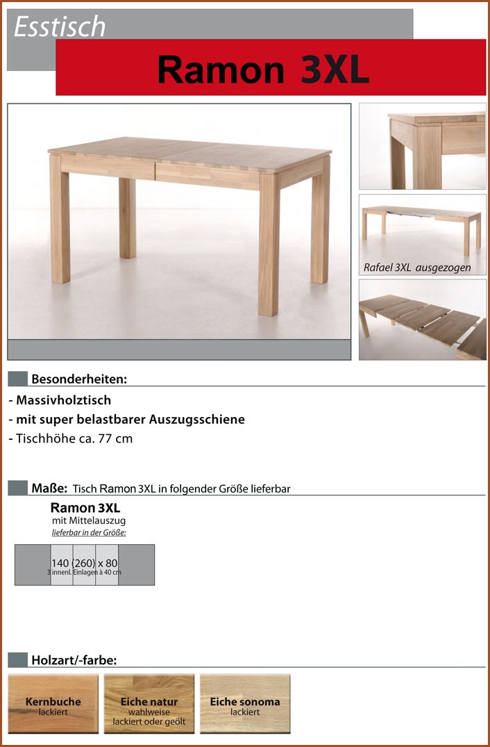 44848048 Esstisch Ramon 3XL Typenplan expendio