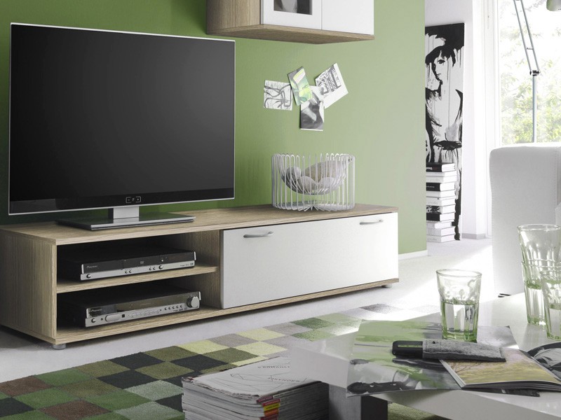 Wohnzimmer schrankwand: â· wohnzimmer anbauwand ahorn preis amp ...