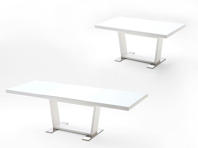 Esstisch ausziehbar, 160(240)x90x76cm, Tisch Hochglanz ...